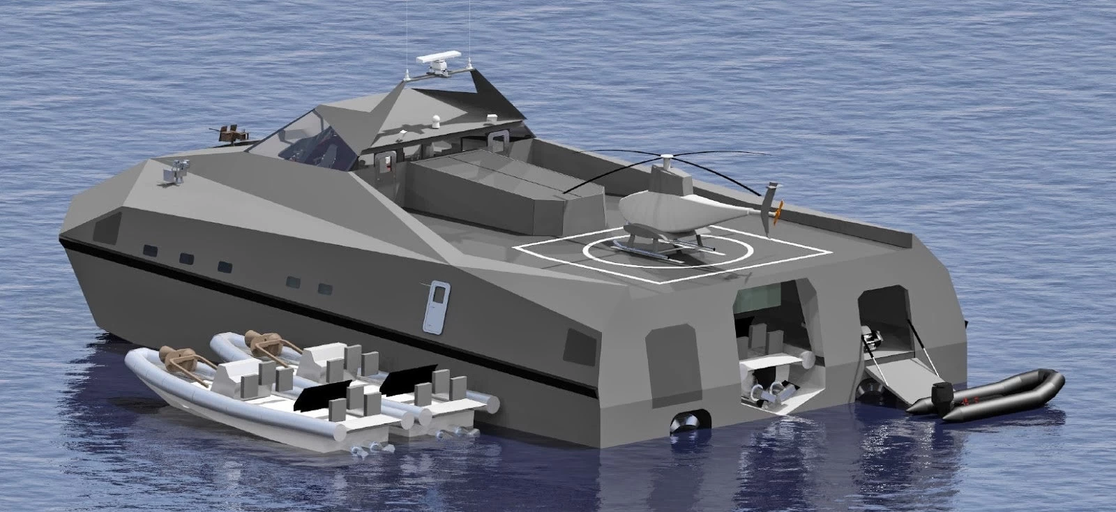 M80 Stiletto: Το νέο «αόρατο» πλοίο του Πολεμικού Ναυτικού των ΗΠΑ